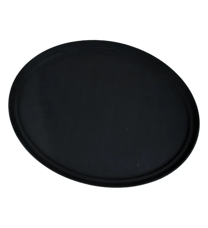Charola Ovalada de Fibra de Vidrio Antiderrapante 56x68cm Travessa