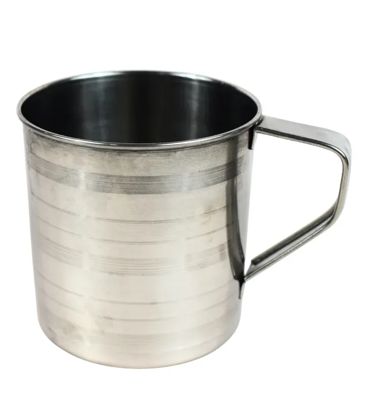 Pocillo de Acero Inoxidable con Rayas Travessa 500ml – 146-101-010