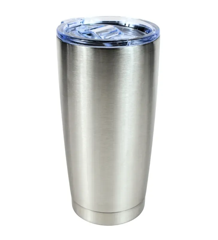 Vaso Gris Termo de Acero Inoxidable 20oz Travessa – 150-101-020