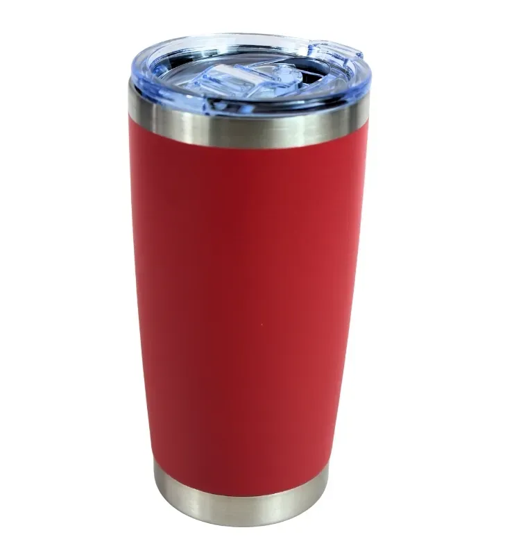 Vaso Rojo Termo de Acero Inoxidable 20oz Travessa – 150-102-020