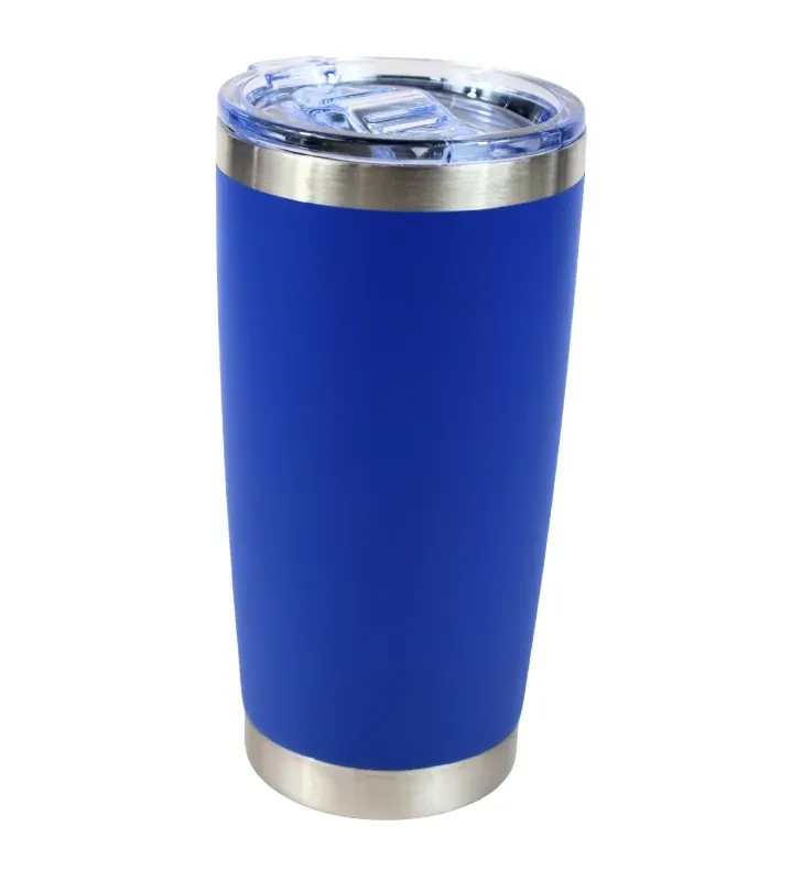 Vaso Azul Termo de Acero Inoxidable 20oz Travessa – 150-104-020