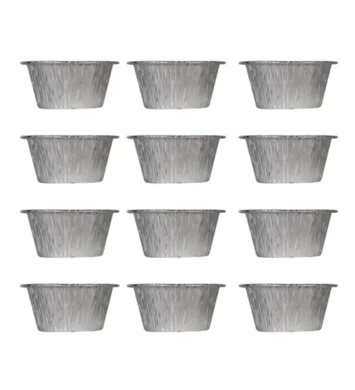 Molde de Aluminio Desechable para Postre 12 pz Travessa – 020-003-002