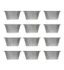Molde de Aluminio Desechable para Postre 12 pz Travessa – 020-003-002