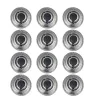 Molde de Aluminio Desechable para Postre 12 pz Travessa – 020-003-002