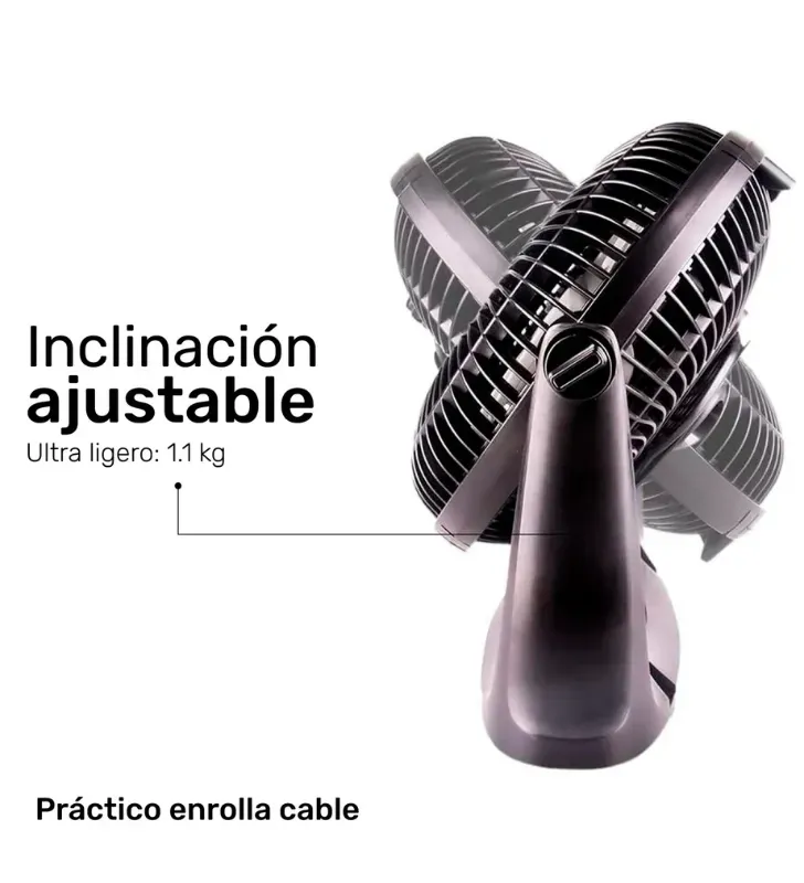 Ventilador 2 en 1 Escritorio y Pared Oasis 10" Taurus – M94409900