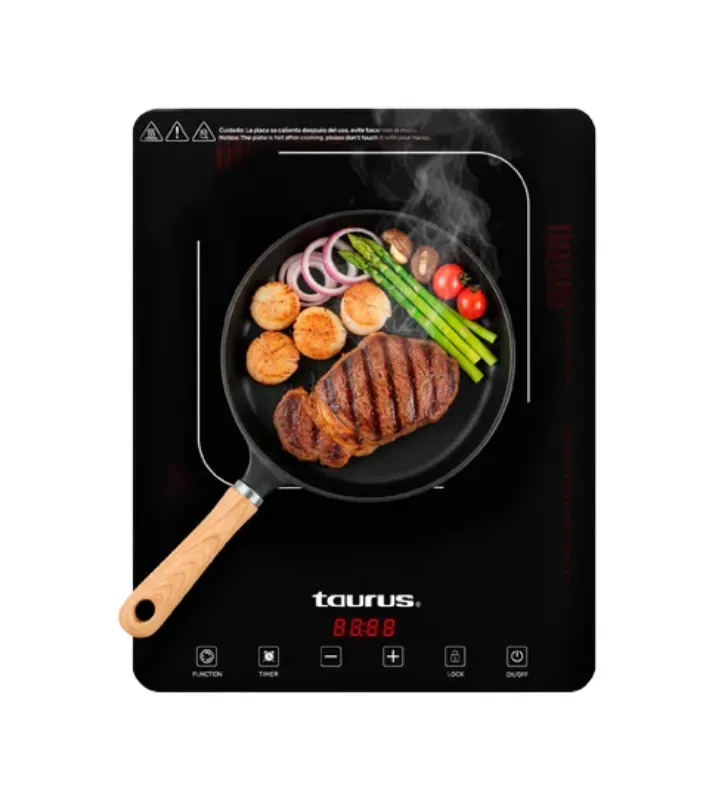 Parrilla de Inducción Digital Uranus 1000W Taurus – M96811900