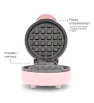 Mini Wafflera Belga Wafflette Rosa 13cm Lucky – M96810020