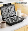 Waflera Eléctrica 2 Waffles Lucky Wow 750W – M96800060