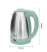 Hervidor Eléctrico de Acero Inoxidable Teazzy 2L Lucky – M95800080
