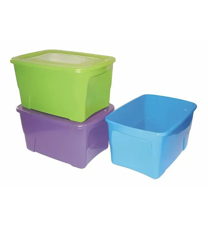 Caja plástica Atlanta 19 galones c/tapa – Plastic Trends