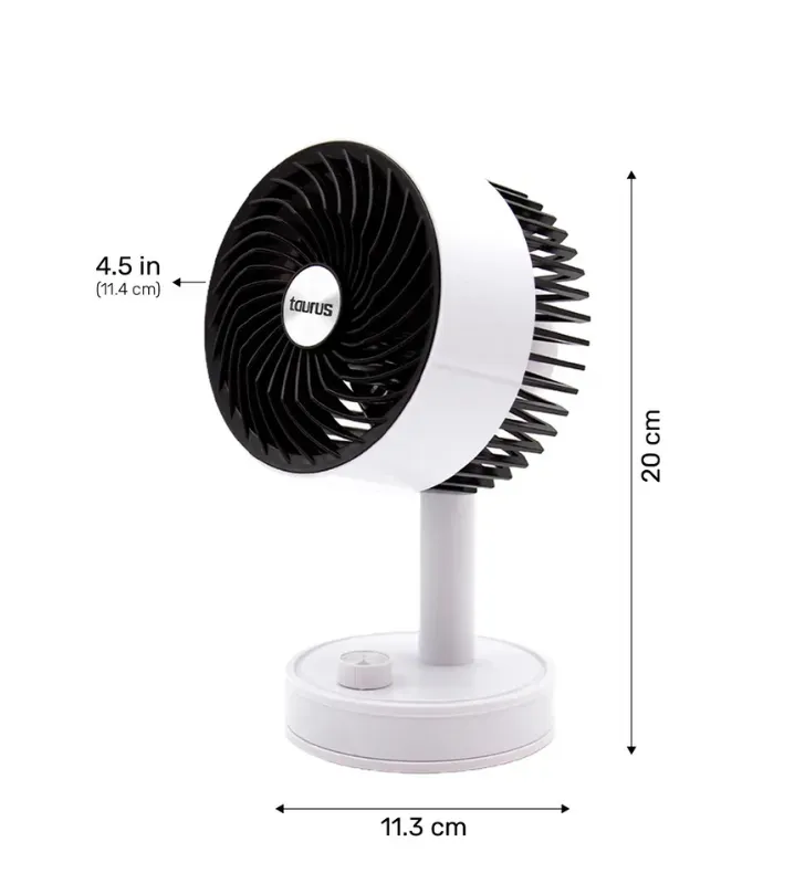 Ventilador Personal Recargable Pocket 4.5" Taurus – M94400010