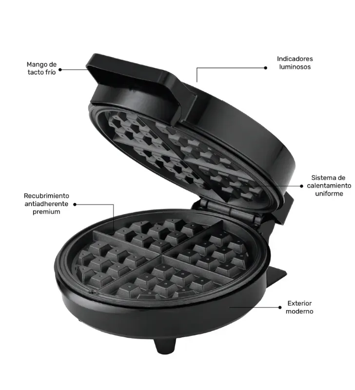 Wafflera Belga Extragrande 19cm Taurus Bélgica Up – M96814091