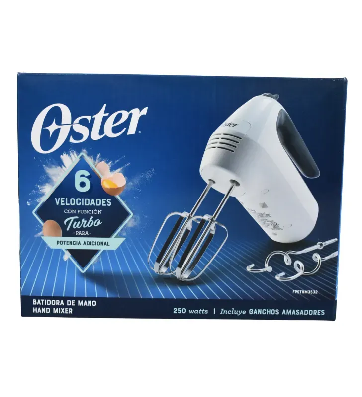 Batidora de Mano 6 Velocidades 250W Oster – 2121773