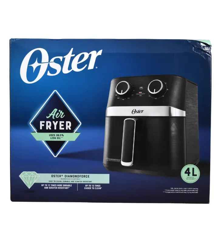 Freidora de Aire Oster 4 Litros DiamondForce Negra – 2204926