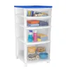 Cajonera de 4 Cajones con Ruedas Tor 4 Italhome