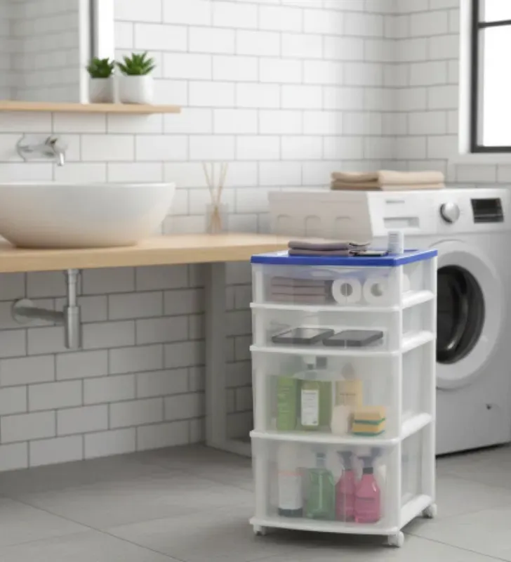 Cajonera de 4 Cajones con Ruedas Tor 4 Italhome