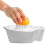 Exprimidor de Jugos Manual Plástico Blanco Italhome