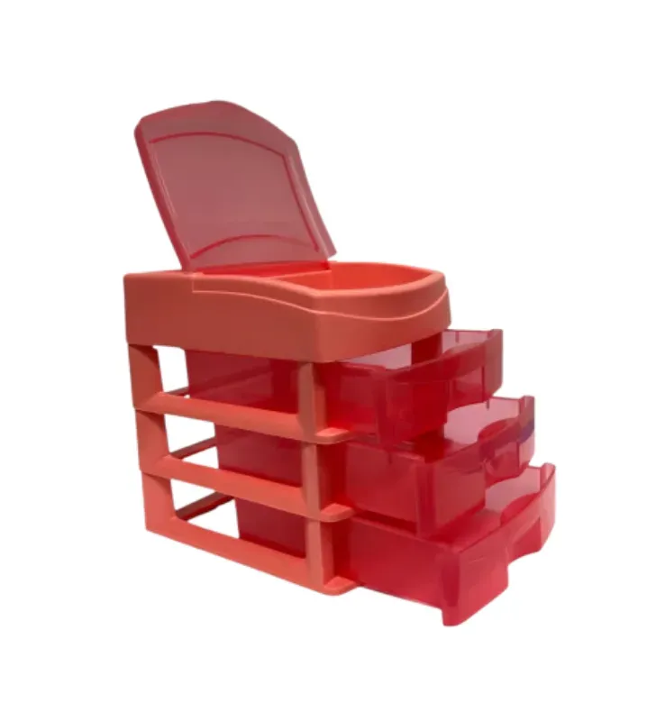 Mini Cajonera Sesia 3 Cajones Italhome Coral