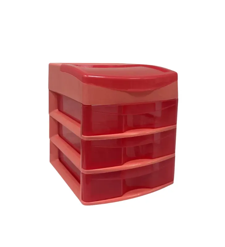 Mini Cajonera Sesia 3 Cajones Italhome Coral