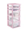 Cajonera de 5 Cajones Fox 5 Italhome Rosa