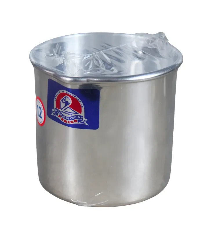 Pocillo de Aluminio No. 12 Perico con Pico Vertedor | Tradicional