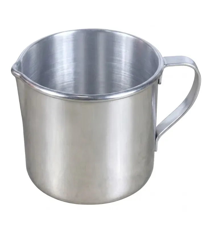 Pocillo de Aluminio No. 12 Perico con Pico Vertedor | Tradicional