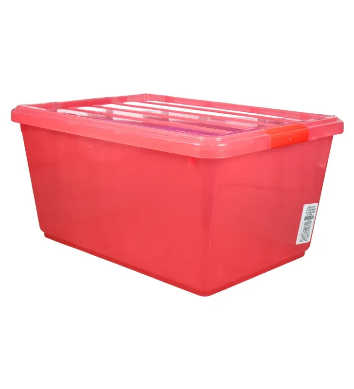 Caja Organizadora de 42 Litros con Broches Italhome