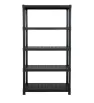 Rack de Almacenaje de 5 Niveles Italhome Negro – Mod. 8273
