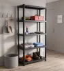 Rack de Almacenaje de 5 Niveles Italhome Negro – Mod. 8273