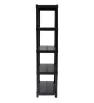 Rack Grande de 5 Niveles Cerrado Italhome Negro – Mod. 8259