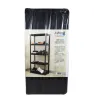 Rack Grande de 5 Niveles Cerrado Italhome Negro – Mod. 8259