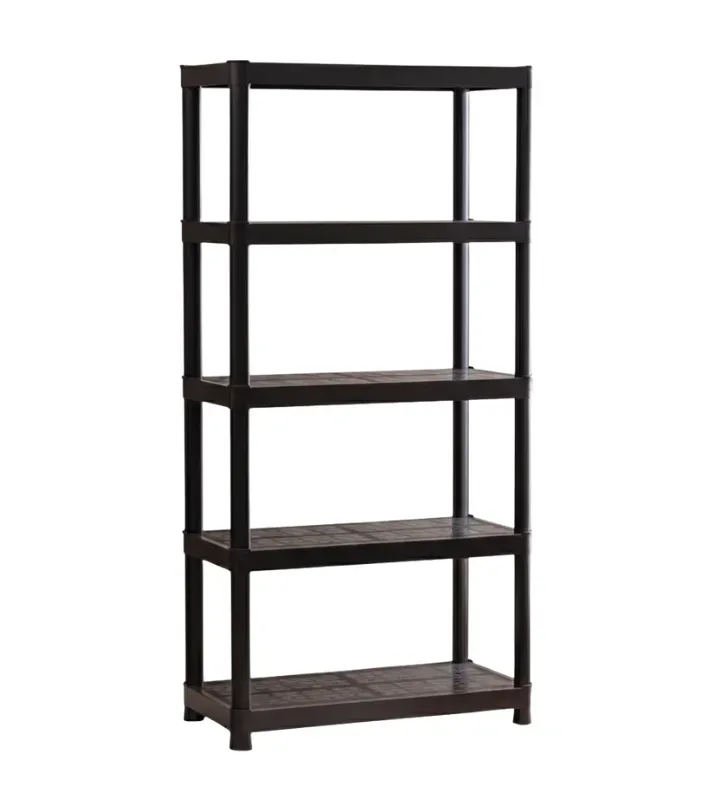 Rack Grande de 5 Niveles Cerrado Italhome Negro – Mod. 8259