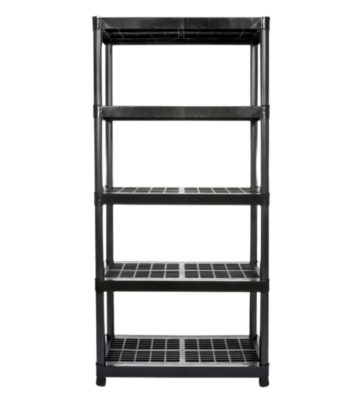 Rack Grande de 5 Niveles Calado Italhome Negro – Mod. 8258