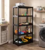 Rack Grande de 5 Niveles Calado Italhome Negro – Mod. 8258