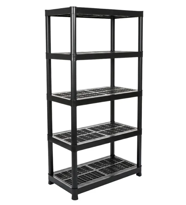 Rack Grande de 5 Niveles Calado Italhome Negro – Mod. 8258