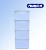 Cajonera de 4 Niveles Grande Plastymet Clarificada