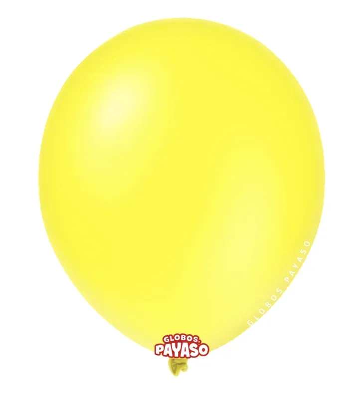 Globos No. 9 Amarillo C/100 | Decoración