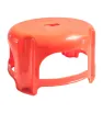 Banco Escalón de Plástico Plastipop – Asiento Redondo Surtido