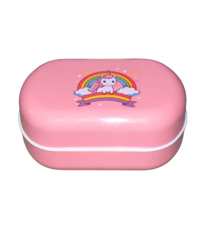 Jabonera Lily Plastipop con Rejilla y Tapa – Colores Surtidos