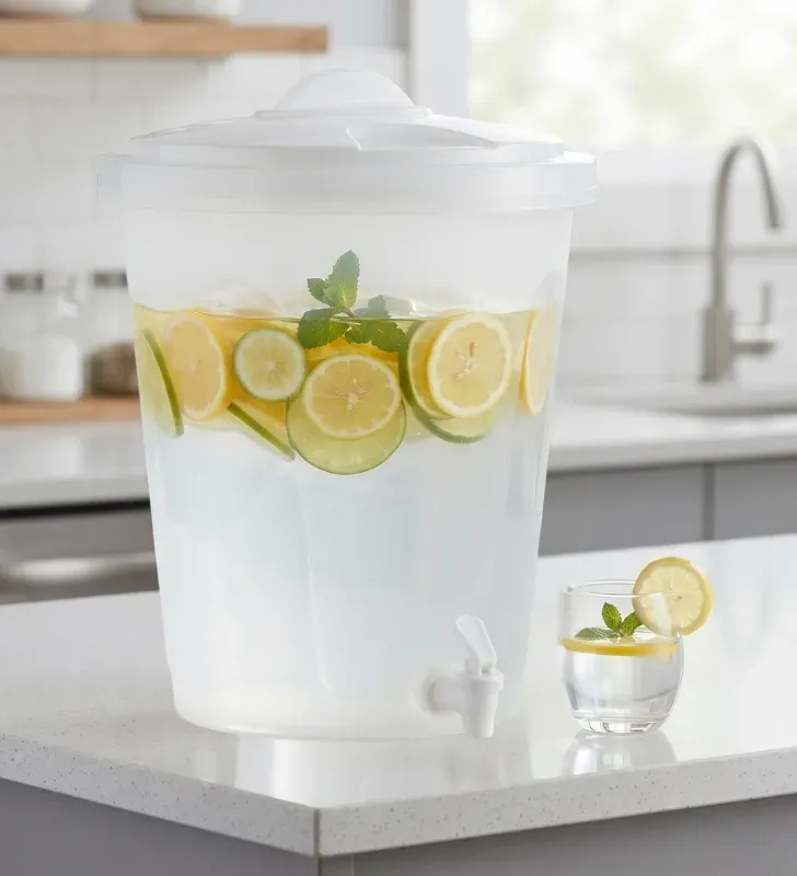 Contenedor de Líquidos Plastipop 32 Litros con Llave – Dispensador Grande