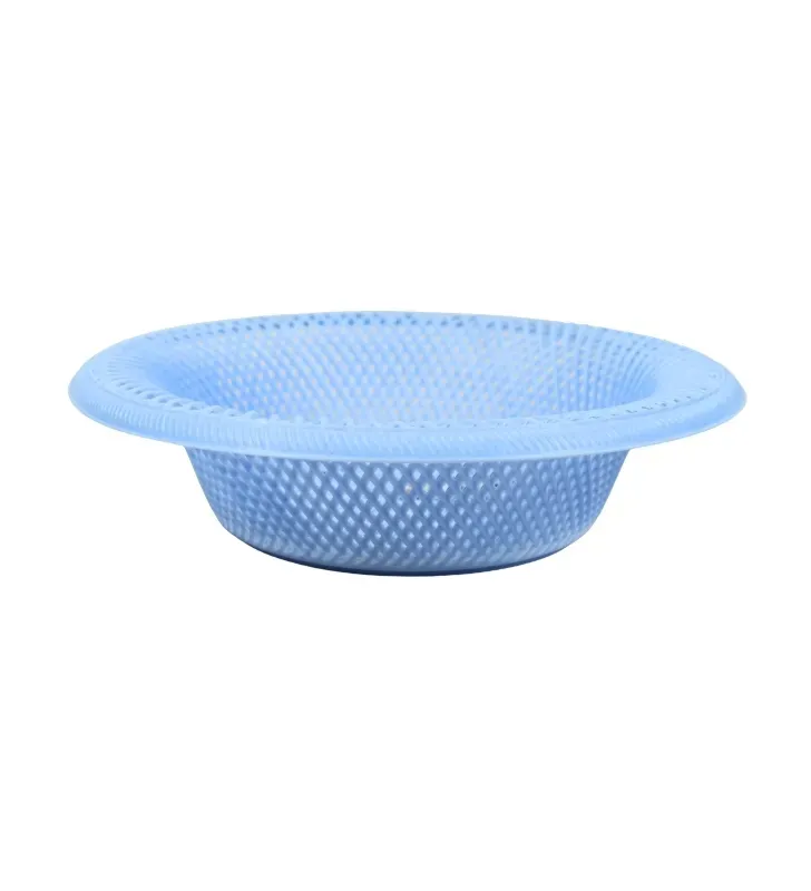 Panera de Plástico Plastipop Tipo Mimbre – Colores Surtidos