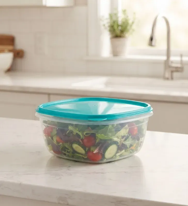 Recipiente Pop de Plástico Plastipop – Contenedor con Tapas de Colores