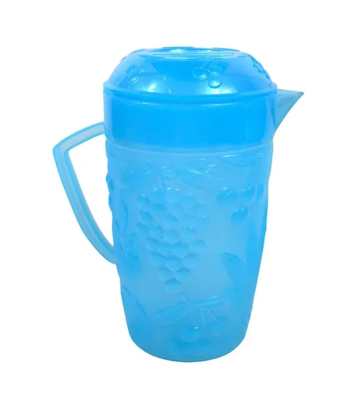 Jarra de Plástico con Tapa de Frutas 2.5L Europlast | Color Azul