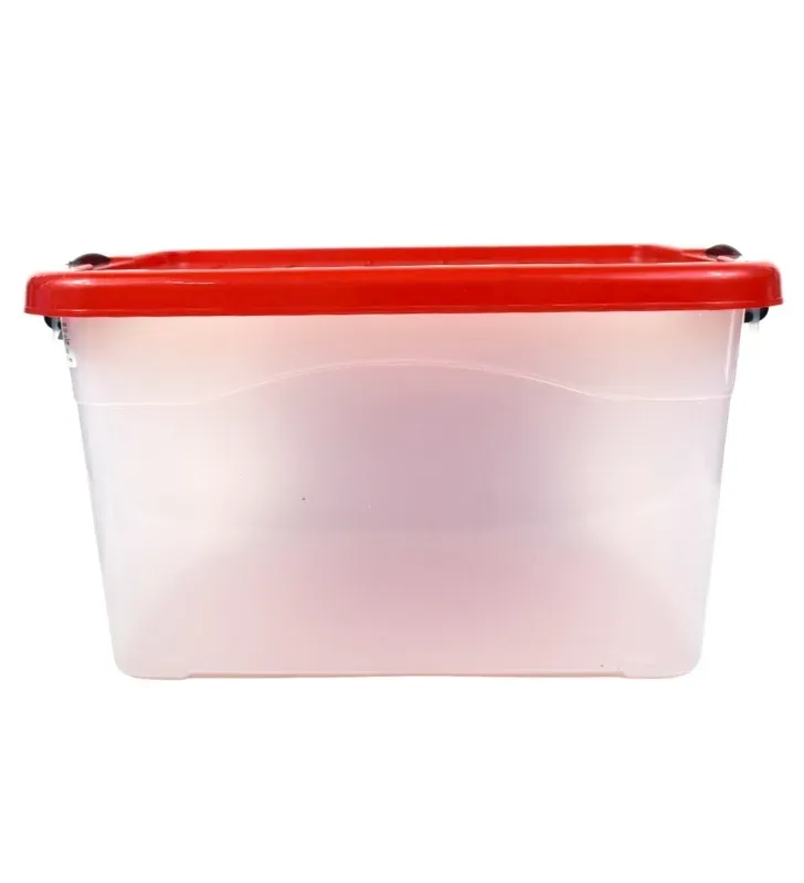 Caja Organizadora Europlast Diego 18 Litros – Contenedor Translúcido con