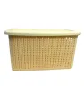 Canasta Organizadora Europlast Jacky Grande – Cesto con Tapa Colores