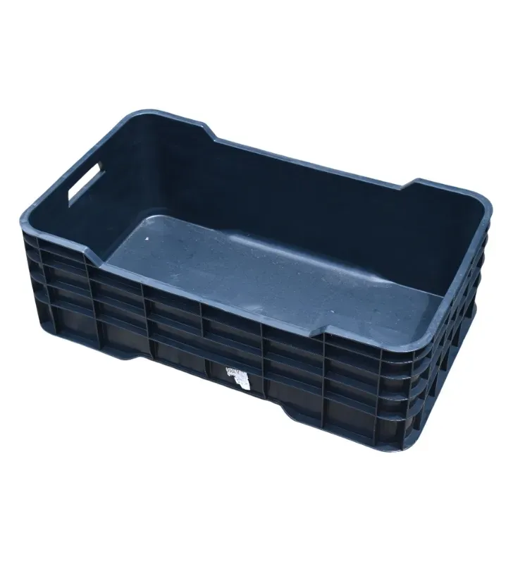 Caja Industrial Europlast Gigante de 25 – Tara Cerrada Negra 70kg