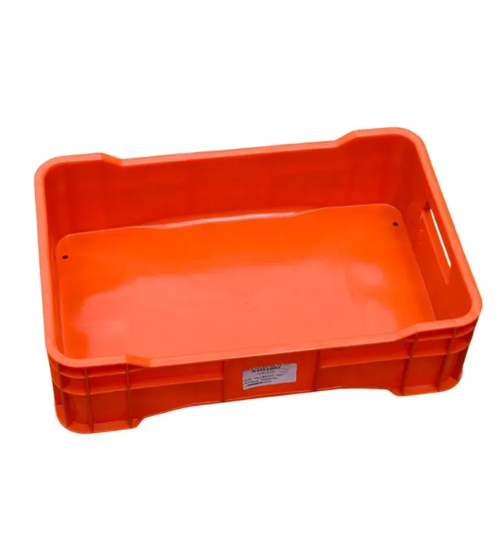 Caja Industrial Europlast Walterino Mediana – Tara Cerrada Naranja 15 kg