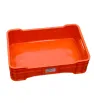 Caja Industrial Europlast Walterino Mediana – Tara Cerrada Naranja 15 kg