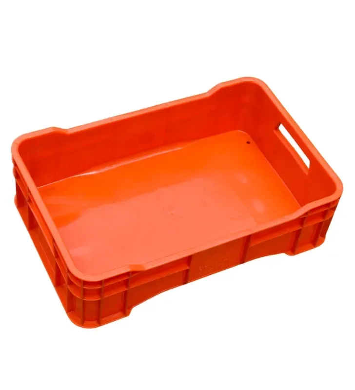 Caja Industrial Europlast Walterino Mediana – Tara Cerrada Naranja 15 kg