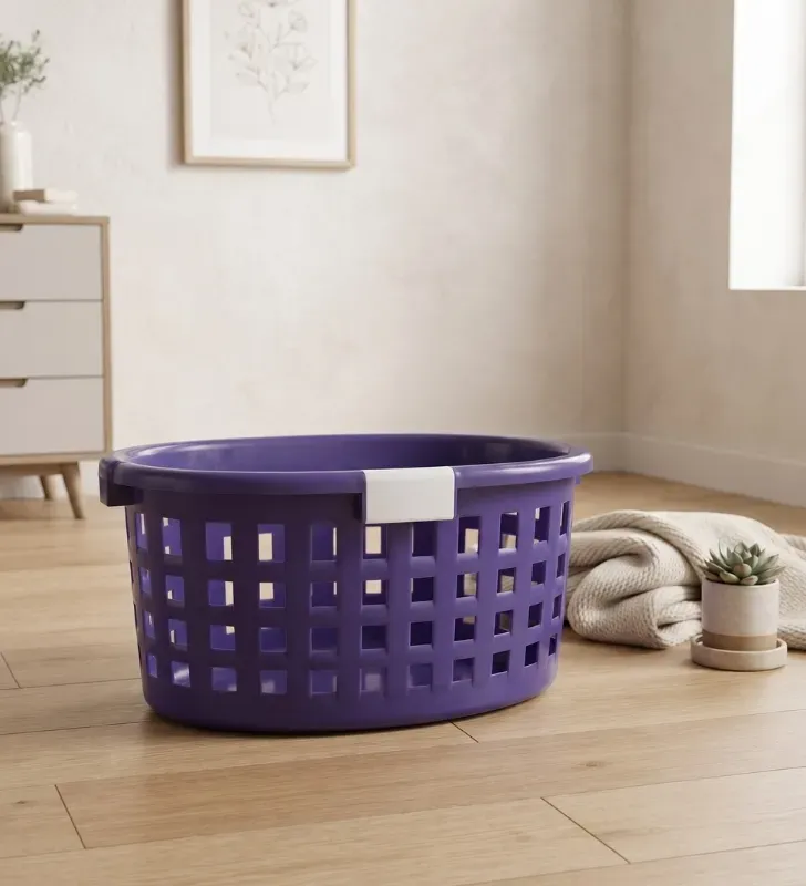 Cesta de Plástico Europlast Ruthy Grande – Organizador Calado 15 KG